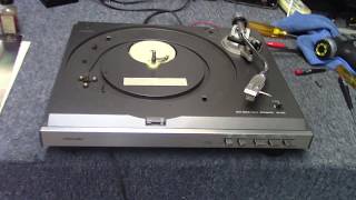 Toshiba SR-F451 Turntable pt.2 repair & testing