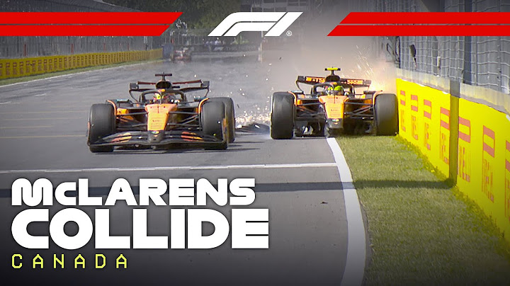 McLarens Collide! Lando Norris and Oscar Piastri Come Together | 2025 Canadian Grand Prix