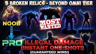 5 Broken Relics make these champions Beyond Omni Tier, Causing Illegal damage. 💀💥 📈📈