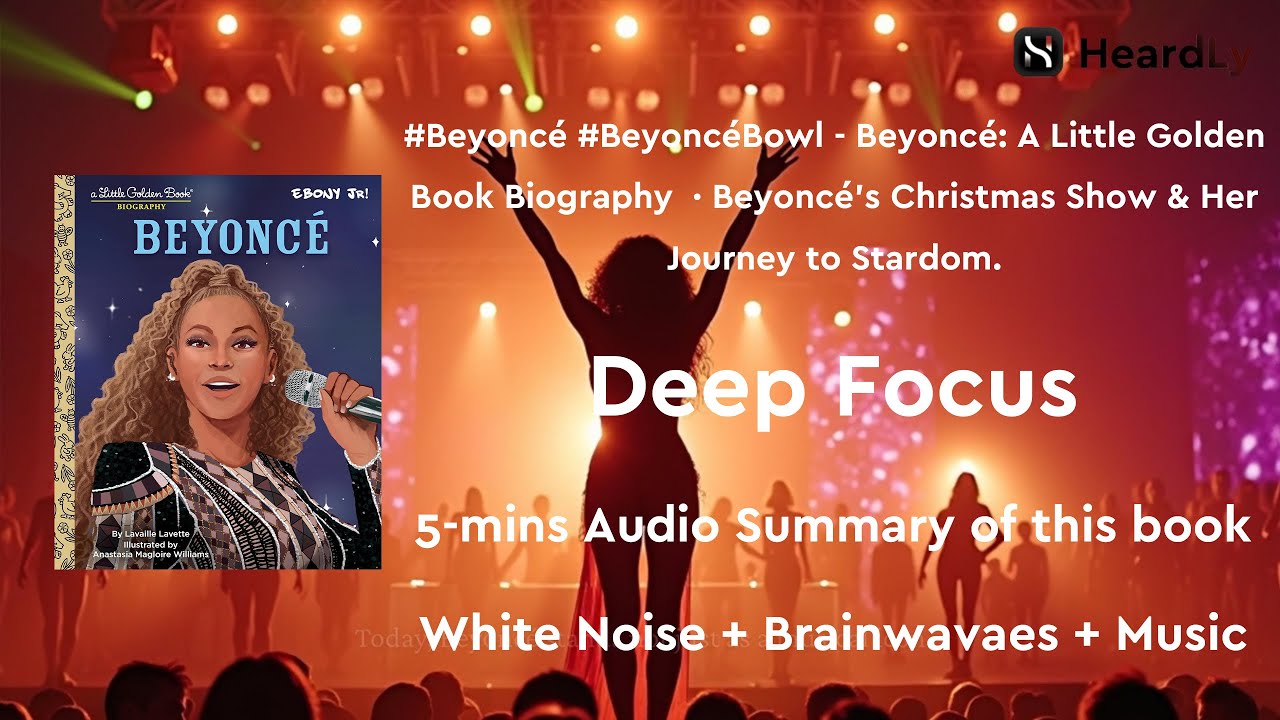 Deep Focus White Noise+Brainwaves+Music Read the book in 5 minutes ...