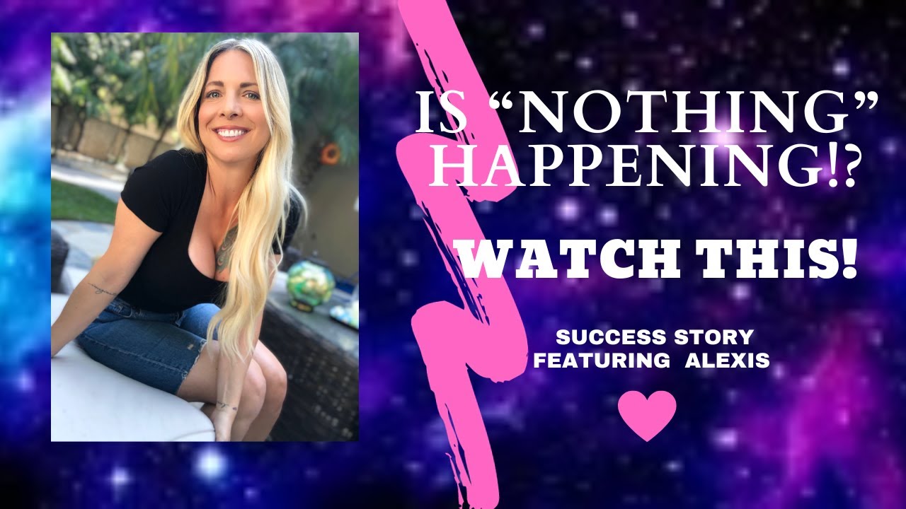 Что делать, когда ничего не происходит! История успеха с Алексис