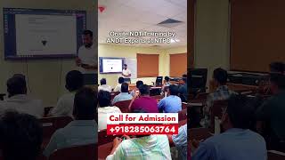 ANDT Faculty delivering onsite NDT training at NTPC 🏭🔧 | #andt #ndt