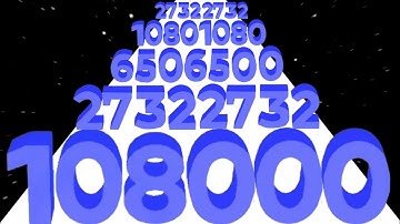 Push Harder vs Number Running (Number Master) Play 999 Asmr Game