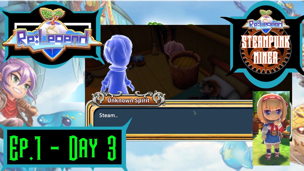 Re:legend Ep.1 - Early Access Play Through - "Farm Clean Up & Emilia's Request - Day 3"