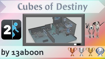 Portal 2 Custom Co-op Map - Cubes of Destiny (with MickeyUK)