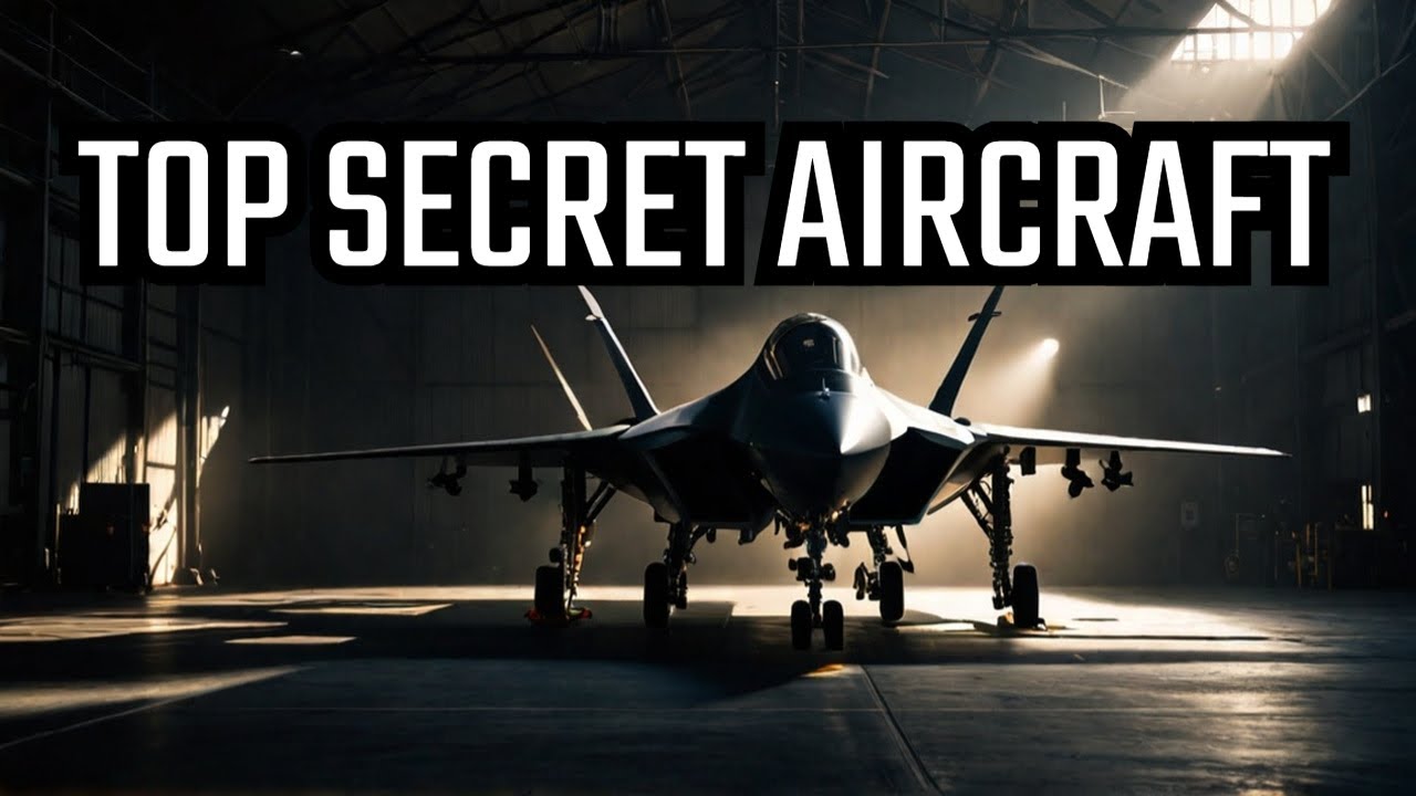 Hidden Hangars of Stealth Aircraft