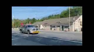 Load to Massachusetts. Had police escorts.