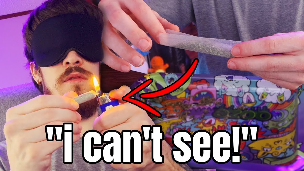 I tried rolling a joint while blindfolded…