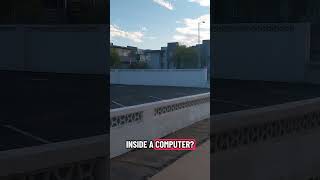 this apartment complex looks like a warehouse or a detention center.