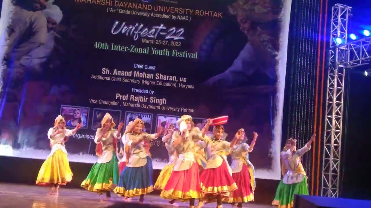 GCW Rohtak Performance Inter Zonal Youth Festival MDU Rohtak