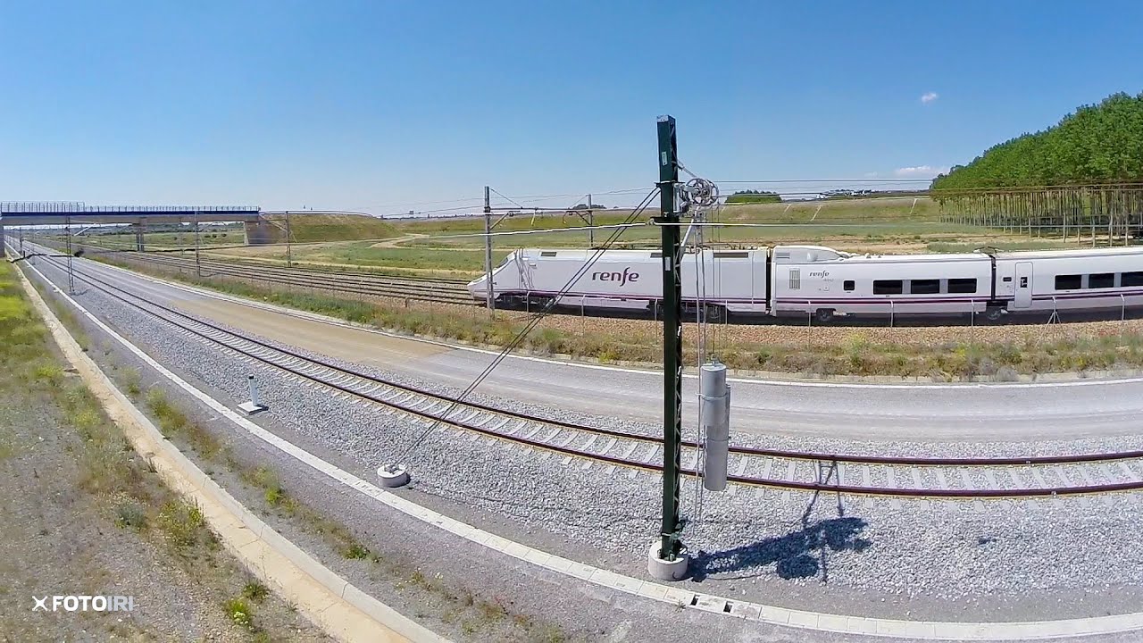 Obras finales de Alta Velocidad en Torneros (León)
