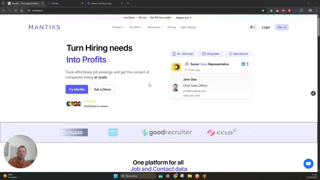 Comment trouver des offres d’emploi republiées avec Mantiks