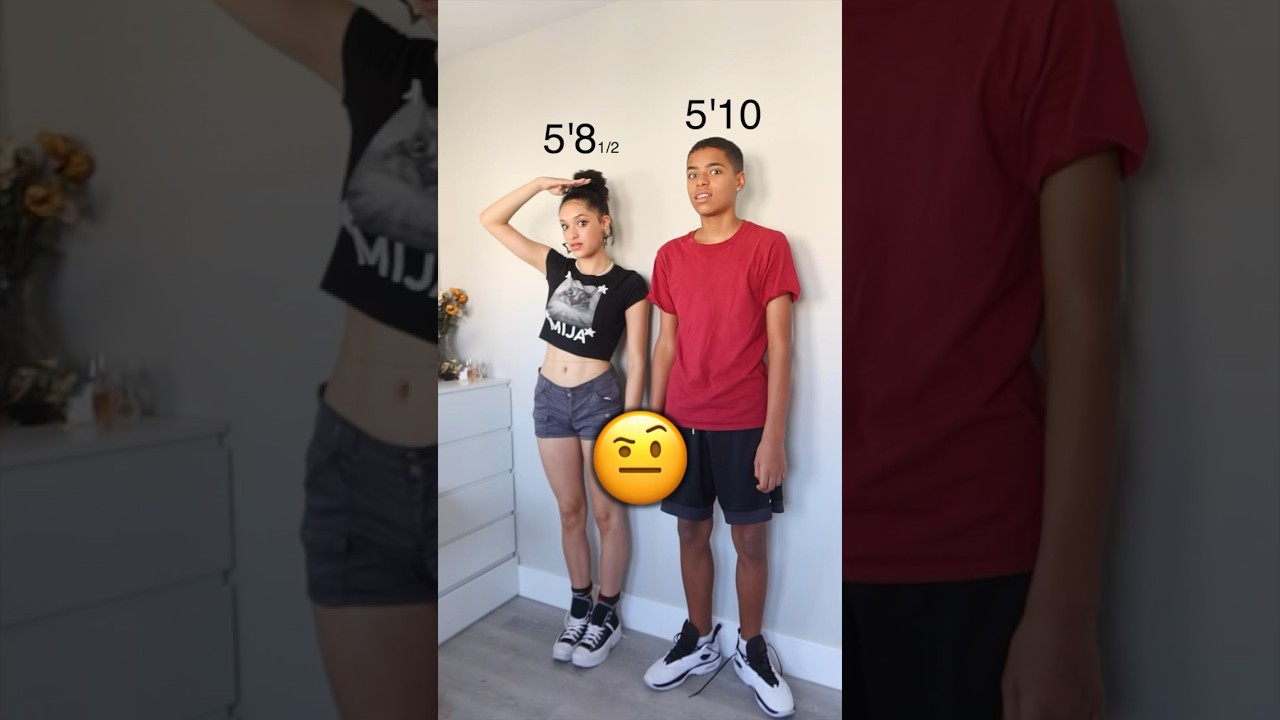 Могу ли я стать выше своего младшего брата? 🤨 (с @PimPlays)