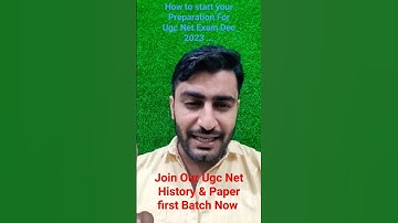 Ugc Net History Preperation।। Ugc Net Preperation Strategy ।। Ugc Net December 2023 ।। #chauhansir