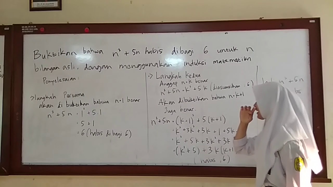 Pembahasan Soal Induksi Matematika Oleh Jauza Nasywa M Youtube