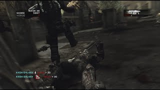 Gears of War 2 Horde on Security - Insane - 309 Kills / Zero Deaths (Not Host)