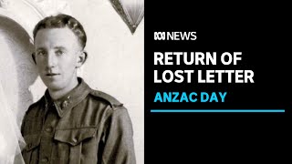 Lost WWII letter found inside rare book and returned to family | ABC News