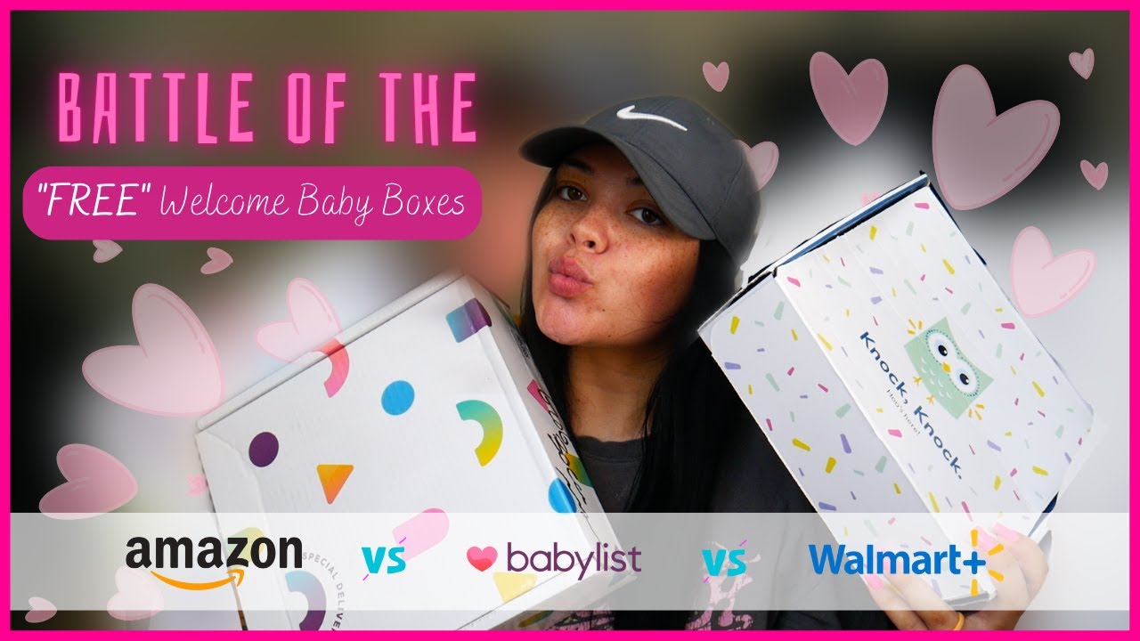Battle of the FREE baby welcome boxes - Was it WORTH it? 2022