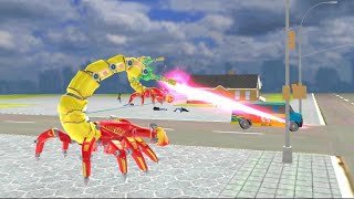 robot biến hình xe tăng,khủng long bắn súng/Flying DinoTransform Robot Dinosaur Robot/game wfk screenshot 1
