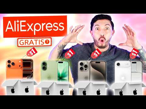 COMPRE TODOS LOS IPHONES 15,16,17 MAS BARATOS DE ALIEXPRESS...  ME ROBAN? thumbnail