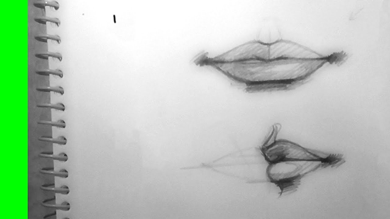 Realistic Lips Drawing Tutorial 2019 Learn How To Draw Lips Step By