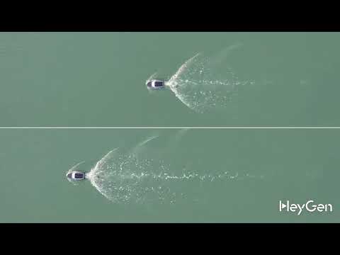 Кораблик для прикормки Flytec V080 GPS с эхотом, LED-подсветкой и аккумулятором 20000 mAh, видео 1