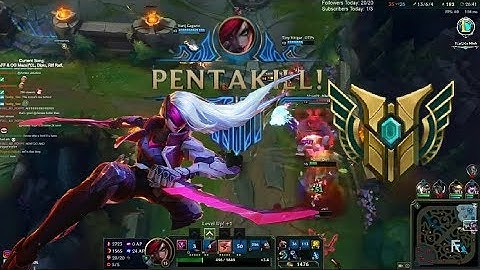 Những pha xử lý hay nhất của katarina trong Liên Minh Huyền Thoại| Best katarina montage