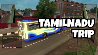 Chennai to Erode Trip |🔥 Tamilnadu Map | ETS 2 Bus Mode Tamil 🚌 | ETS 2 Single player 🥰#ets2 screenshot 4