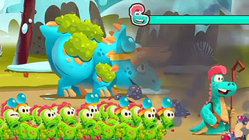 dino bash travel through time island 9 lv 1-2-3-4