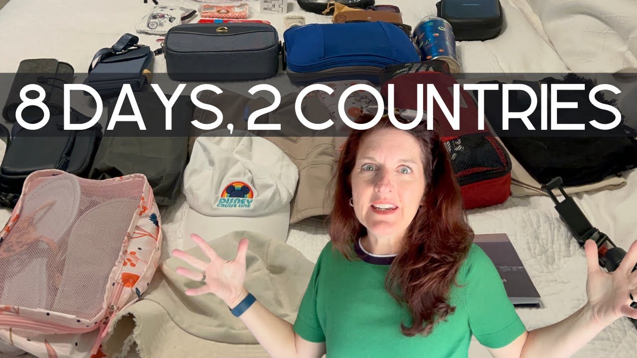 Mediterranean Cruise Packing Light & Tips For Carry On Only YouTube