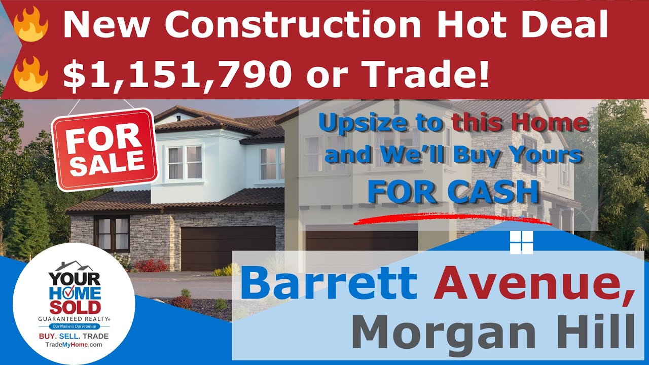 New Construction Home on Barrett Ave, Morgan Hill