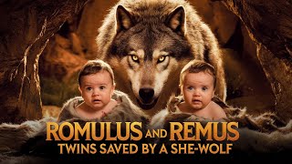 Romulus And Remus Twins Saved By A She-Wolf