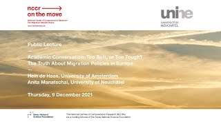 Too Tough or Too Soft? The Truth About European Migration Policies: Hein de Haas/Anita Manatschal screenshot 4