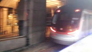 MTR R-Train 離開火炭站 (列車編組: D043/D045)