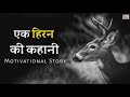 हिरन की प्रेरक कहानी - शक्तिशाली मोटिवेशन 🦌