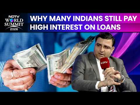 Why Millions Of Indians Still Pay High Interest On Loans | Sachin Seth At NDTV World Summit 2026