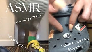 Asmr Shoe Tapping And Scratching Crocs Stomping You Out