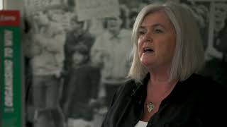 Linda Scully - Community Sector strike on 6th July