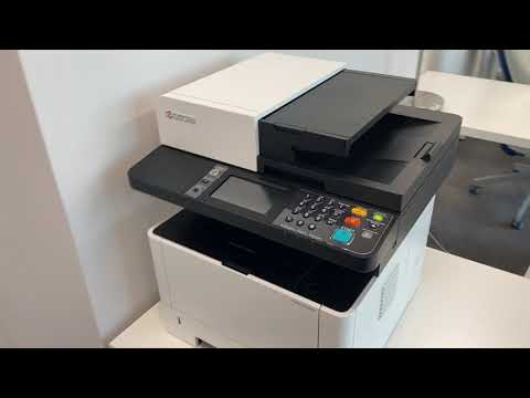 Сканирование и замена картриджа KYOCERA M2835dw