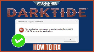 How To Fix Darktide 0xc0000005 Error