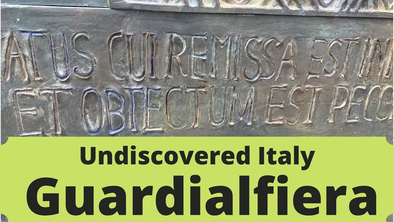 The Ancient Town of Guardialfiera of the Molise Region of Italy