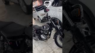 🇯🇵 Japan pride! Kawasaki Meguro after nano ceramic coating at Scuto Gresik ✨
