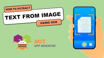 Extract Text from Images using OCR | MIT App Inventor 2 | App making complete tutorials