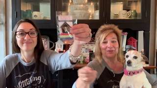 Flosstube #103:Priscilla & Chelsea-The Real Housewives of Cross Stitch
