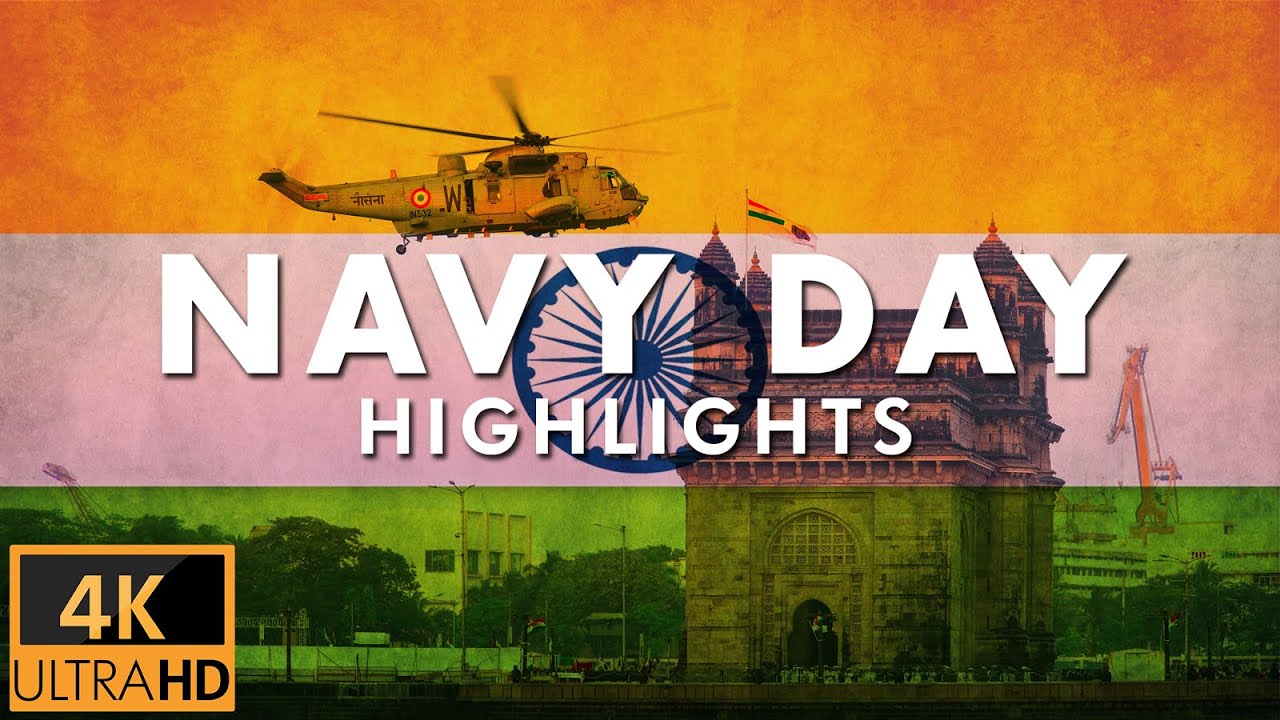 Highlights of Indian Navy Day Celebration | Gateway of India | Mumbai [4K]