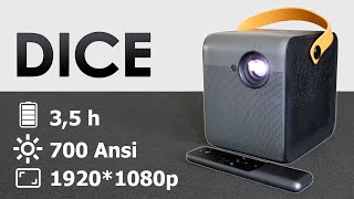 FORMOVIE DICE ПРОЕКТОР от XIAOMI на АККУМУЛЯТОРЕ Full HD DLP 700 Ansi Обзор