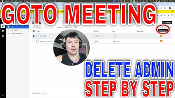 ✅ How To Delete Remove Admin Organizer From GoTo Meeting 🔴