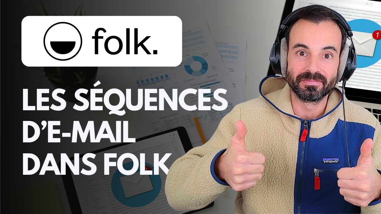 Faire des séquences de cold mail sur Folk CRM - YouTube