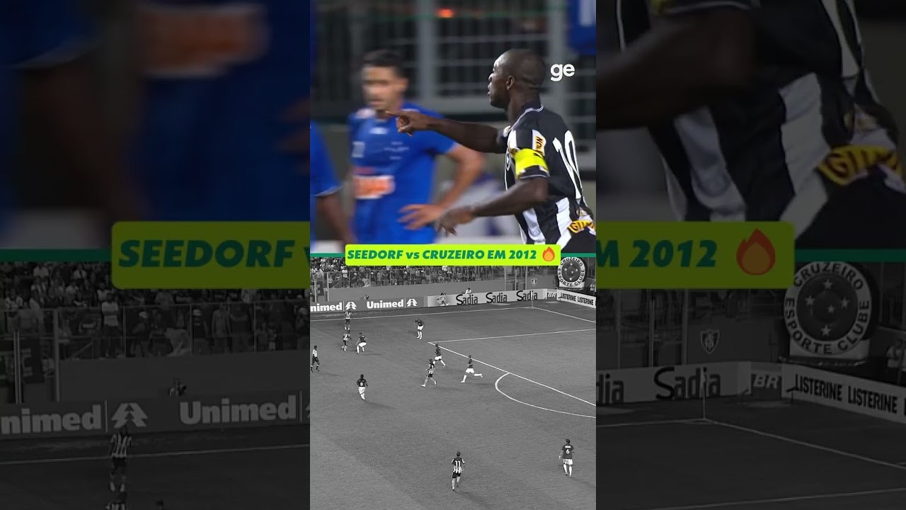 SEEDORF VS CRUZEIRO EM 2012 | #shorts | ge.globo