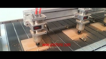 UNICH Multi spindle cnc router, wood carving, China cnc router wood engraving